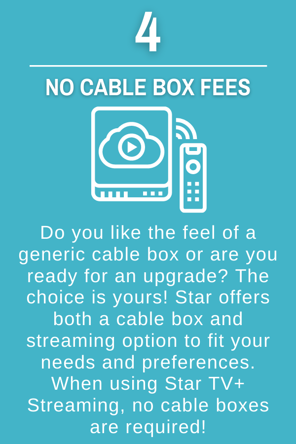 No cable box fees