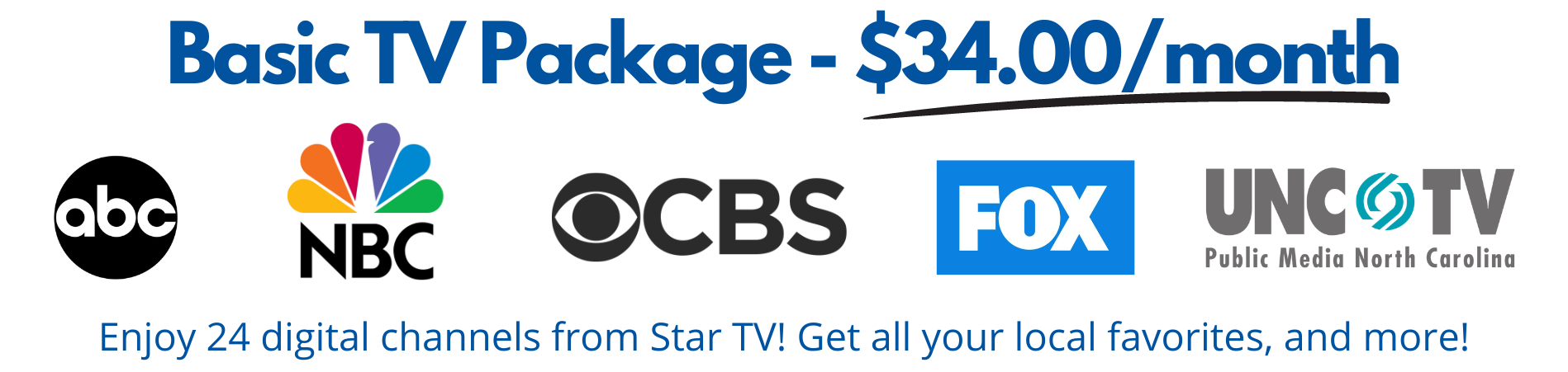 TV Channels, Pricing, Packages, and More